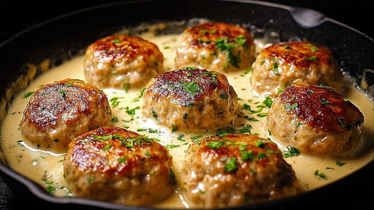 Kremowe klopsiki mojej babci! Są tak dobre, że robię je 3 razy w tygodniu 🥘